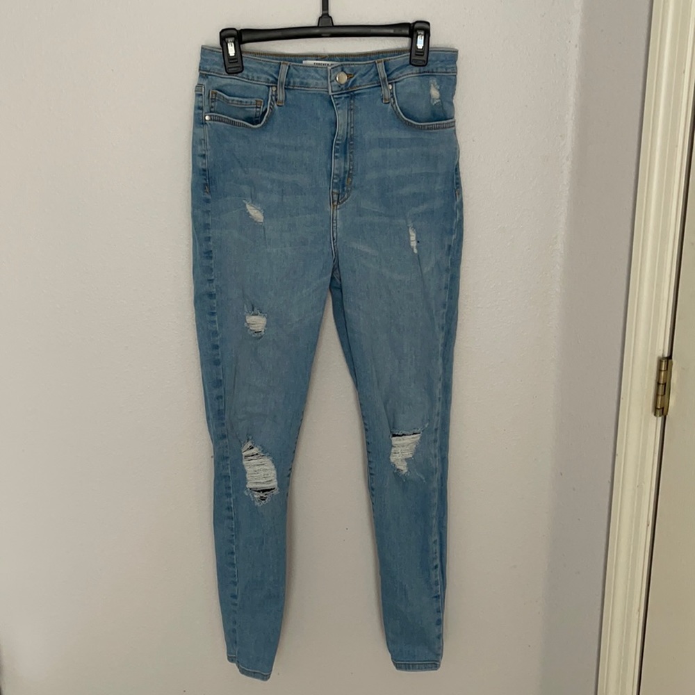 Forever 21 straight leg jeans